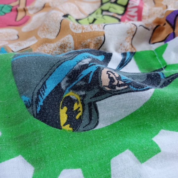 Vintage Custom TMNT 1988  / Batman 1992 / Reworked Bennygonia Shorts - Picture 7 of 8